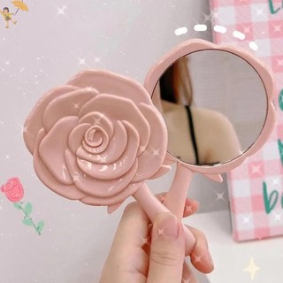 [Gou] Gương Vanity Cầm Tay 3D Stereo Retro Hoa Hồng Hình Mỹ Phẩm Gương Trang Điểm Gương Cầm Tay Gương Nhỏ Gọn Bé Gái Quà Tặng Sinh Nhật VN