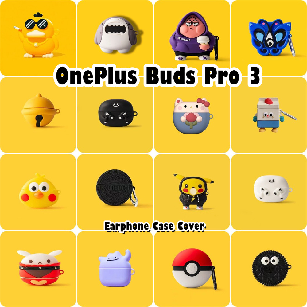 [Ngôi sao tương lai] Dành cho Ốp lưng OnePlus Buds Pro 3 Vỏ tai nghe silicon mềm hoạt hình chống rơi NO.1