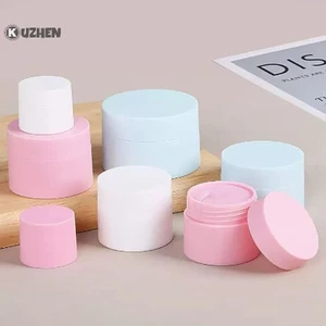 Kuzhen Rỗng 5 / 15 / 20 / 30 / 50ml Du Lịch Vỏ Nhỏ Nhựa Mỹ Phẩm Lọ Có Nắp Cho Kem Dưỡng Môi Hộp Đựng Trang Điểm HOT