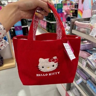 Túi xách mèo con dễ thương Túi vải nhung dung tích lớn dành cho nữ