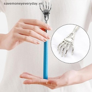 [Savemoneyeveryday] Dụng cụ cào lưng bằng thép không gỉ Máy cào ngứa lưng bằng kính thiên văn cho ông già Massage dễ dàng Thư giãn Ông già Sản phẩm sức khỏe vui vẻ [vn]