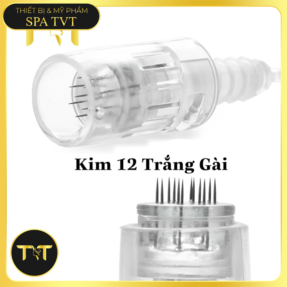 COMBO 10 KIM TRẮNG GÀI NANO, 12 KIM, 36 KIM CHO MÁY PHI KIM DR.PEN
