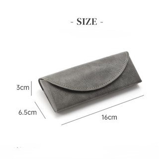 Hộp kính SEREIP, Kính mắt đọc sách bằng da PU đổ xô, Vỏ bảo vệ Khóa từ tính di động Chống nén cho nam nữ