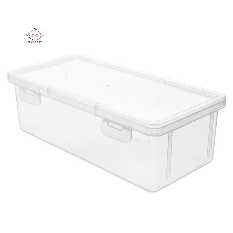 Maybest 1 Hộp Đựng Bút Chì PP Transprant Hộp Bút Dung Tích Lớn Văn Phòng Phẩm Hộp Đựng Bút Có Thể Xếp Chồng Đồ Dùng Văn Phòng {VN}