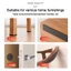 TOPTOOLCX Nội Thất Chân Miếng Lót, Miếng Lót Cao Su Chống Trơn Trượt, Bàn Tự Dính Ghế Cản Giảm Chấn Phần Cứng