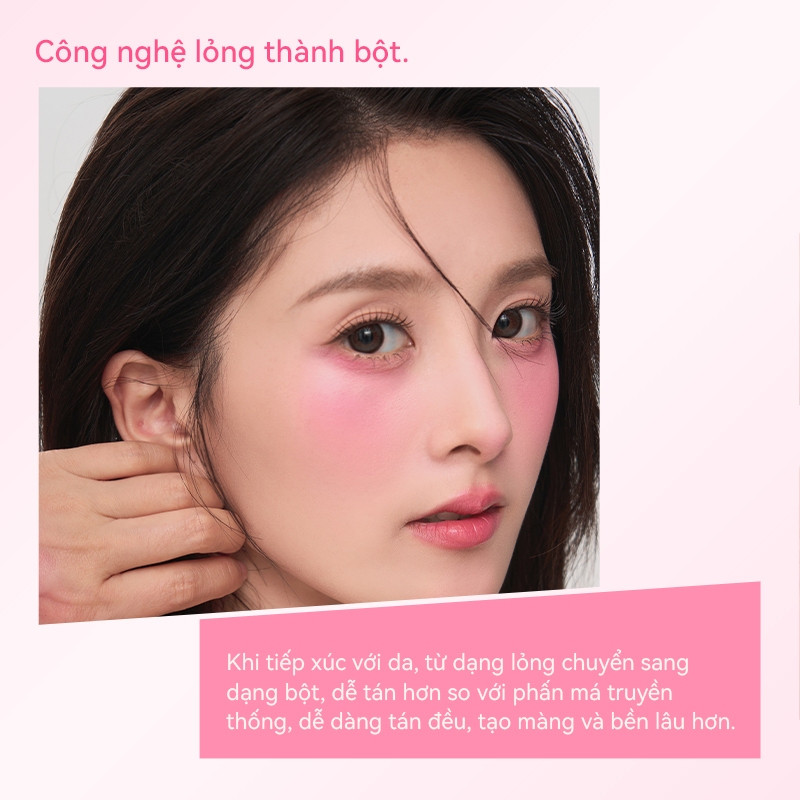 Son lỏng Aztk Frozen Blush 5ml, sản phẩm chính hãng, đảm bảo VTKN