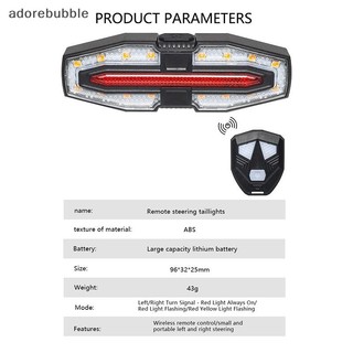 Aavn Xe Đạp Bật Tín Hiệu Đèn Phía Sau USB Sạc Xe Đạp Đường Bộ Đèn LED Chống Nước Không Dây Điều Khiển Từ Xa Đi Xe Đạp Đèn Hậu AFD