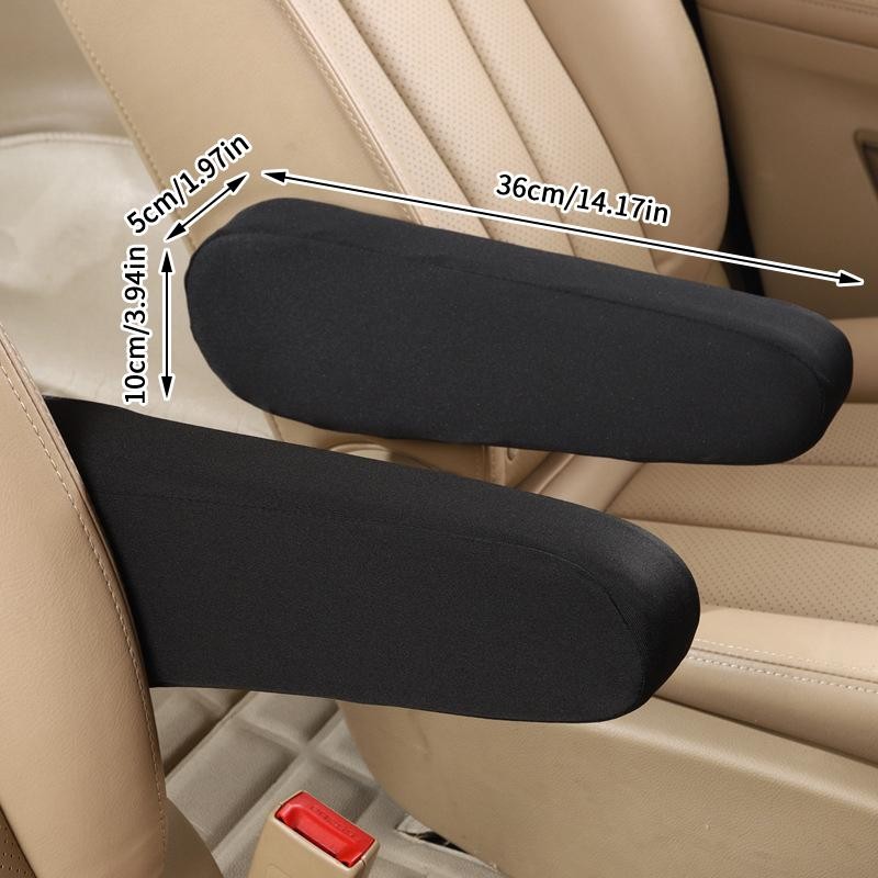 Tmoy 2 Chiếc Bọc Tay Vịn Ghế Ô Tô Đa Năng, Chống Bụi, Vải Co Giãn, Đàn Hồi, Mềm Mại, Thoải Mái