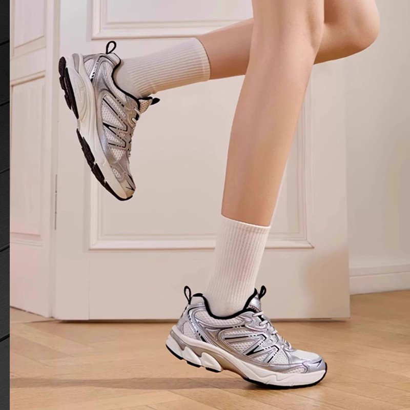 CAMEL CROWN Giày chạy bộ giảm xóc nam và nữ Lưới thoáng khí Giày thông thường tăng chiều cao