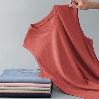 Áo Vest sửa chữa nam DICHUANGZHE Áo thun dáng rộng đơn giản màu trơn