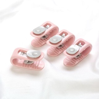CHEESELY 6 CÁI Quilt Fixator, Kẹp giữ chăn bông có khóa chống trượt có thể tái sử dụng, Giá đỡ chăn nhẹ bền bỉ Phụ kiện phòng ngủ