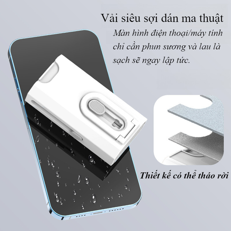 Bộ vệ sinh máy tính điện thoại di động 8 in 1,Bộ Dụng Cụ Vệ Sinh Laptop,Bộ đa chức năng,Dễ sử dụng