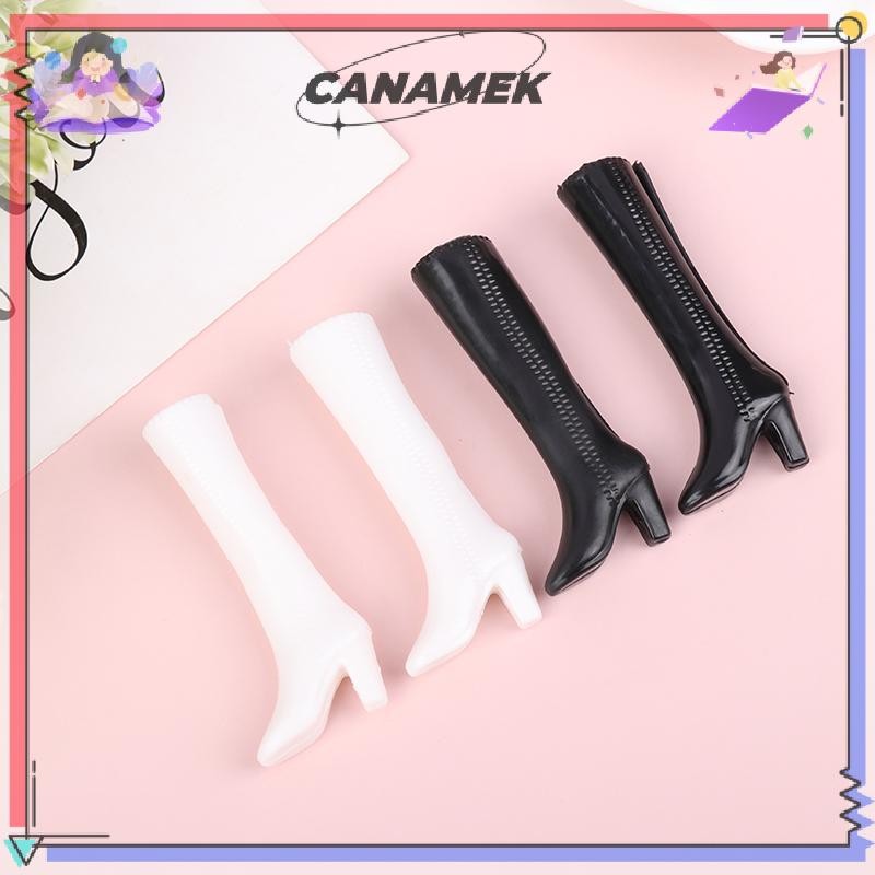 CANAMEK 5 Đôi Giày Bốt Trắng Tất Búp Bê 30cm 1/6 Phụ Kiện Trang Trí Trẻ Em DIY
