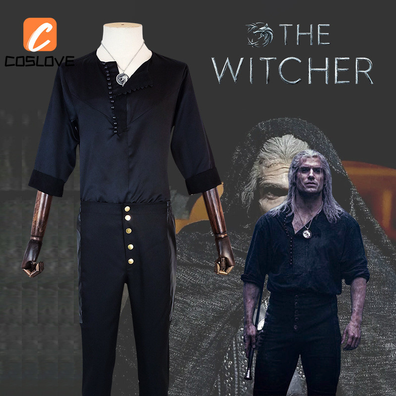 Bộ Phim The Witcher Geralt of Rivia Cosplay Quần Áo Trọn Bộ Trang Phục Phù Hợp Với Người Trang Phục Trận Đấu Quần Áo Cosplay Phục Hồi Hoàn Hảo