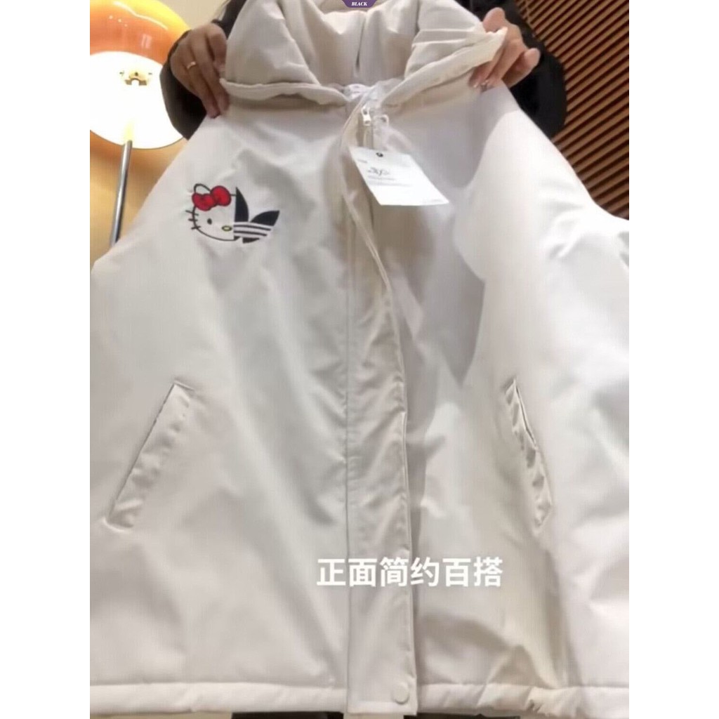Xuân Thu Mỹ Hello Kitty In Đồng Phục Bóng Chày Nam Nữ Mới Trăm Mỏng Áo Khoác Đấm [BL]