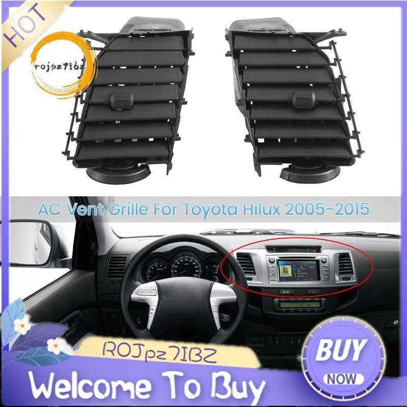 2x Lưới tản nhiệt điều hòa nội thất A / C cho Toyota Hilux Kun SR5 UTE 2005-2015 Fortuner Phần