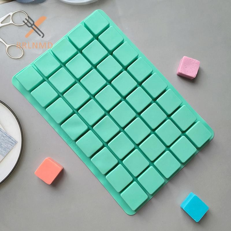 Rrlnmd 40 Sâu Răng Vuông Khuôn Silicon Cho DIY Caramel Kẹo Sô Cô La Truffles Thạch Khay Đá Khuôn Bánh Nướng Trang Trí Dụng Cụ MỚI