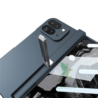 Bản lề từ tính Full Bracket Stand Case Cover Google Pixel 9 / 10 Pro Fold Mặt trước Kính cường lực Phim chân đế Vỏ bọc trọn gói