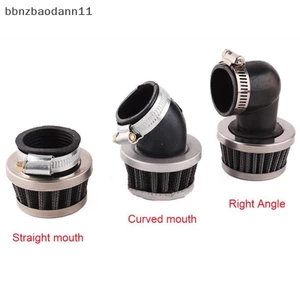 Bộ lọc không khí xe máy 35mm Dirt Pit Bike Bộ lọc không khí cong thẳng bên phải BVAH