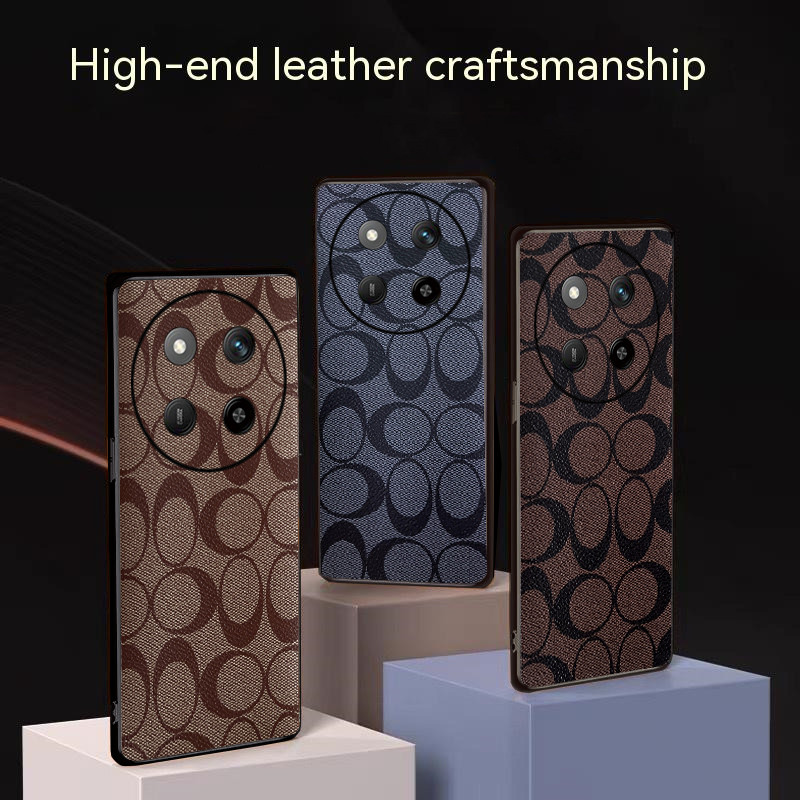 Ốp Lưng Cho Honor X9c Da Thời Trang Sang Trọng TPU Mềm Edge Vỏ Điện Thoại Chống Sốc