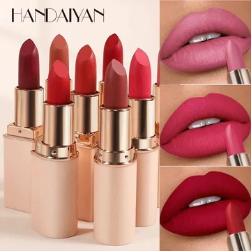 Matte Son Môi Chống Thấm Nước Nhung Khỏa Thân Gợi Cảm Đỏ Son Bóng Lâu Dài Chống Dính Không Khô Son Stain Trang Điểm Matte Son Môi