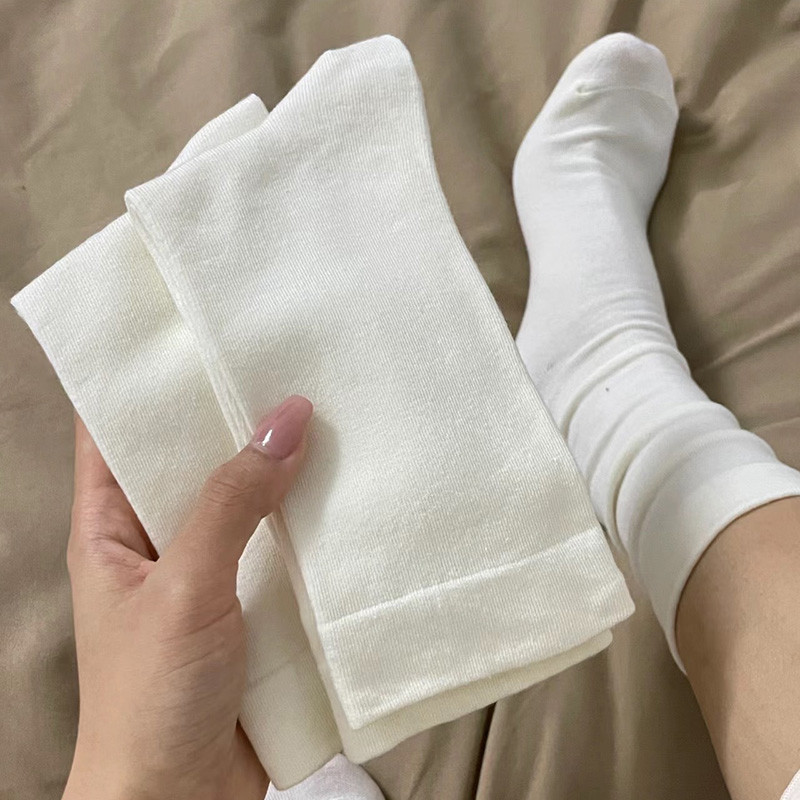 Tất thun nam nữ kiểu dáng đơn giản chống hôi chân