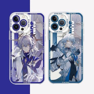 Ốp Điện Thoại Chủ Nhật Honkai Star Rail Cho IPhone 16 14 15 Pro Max X XS XR 14Plus 16Pro 16ProMax Vỏ TPU Trong Suốt Thời Trang Thoáng Mát Chống Rơi Vỏ Điện Thoại Bảo Vệ Toàn Diện