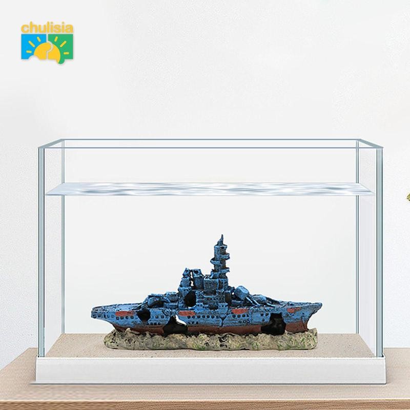 Bể Cá Shipwreck Trang Trí Bể Trang Trí Cảnh Quan Thuyền Tượng Cho Kệ ...