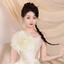JVSUB Lưới Hoa Lớn, Trang Trí Quần Áo Handmade Hoa Lớn Trâm Cài, Thời Trang Không Pin Phụ Kiện Trang Sức DIY Vai Hoa