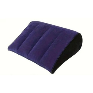 Gối Silicon JOYFULLIFE, Đệm Ma Thuật Tam Giác PVC, Quà Tặng Màu Xanh + Đen Mềm Bơm Hơi Tam Giác Pad Nhà
