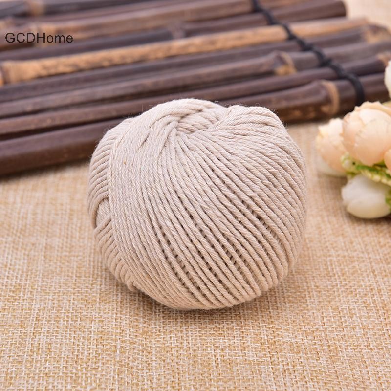 Gcdhome Dụng Cụ Nấu Ăn Cotton Twine Thịt Thịt Nướng Dây Thịt Xúc Xích Cà Vạt HOT