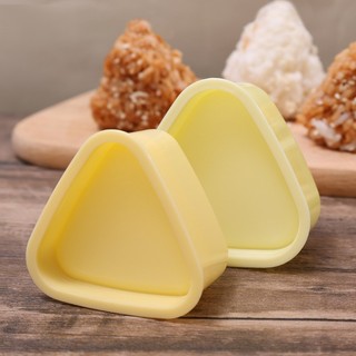 1 / 2 / 4 Khuôn Onigiri Cho Cơm DIY Gia Đình Sushi Dụng Cụ Thực Phẩm Sản Xuất Ba Bên Hình Sushi Tiện Lợi Bento Phụ Kiện