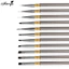 Monja 6 Kiểu Móng Tay Nghệ Thuật Bàn Chải Móng Tay Nghệ Thuật Sọc Lót Bàn Chải Pháp Gradient Pha Lê Acrylic UV Gel Nối Dài Tranh Vẽ Bàn Chải DIY Dụng Cụ Làm Móng Tay