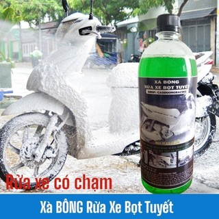 Xà bông rửa xe bọt tuyết siêu sạch, bóng xe có chạm - caoduongracing