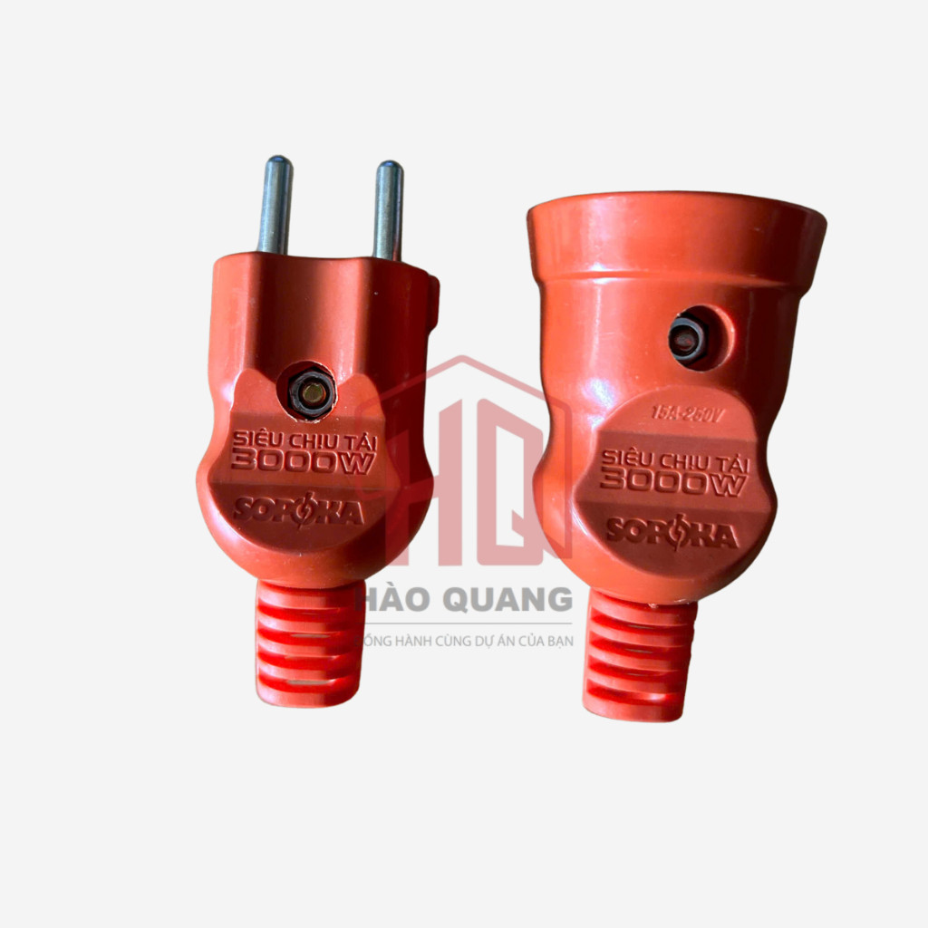 Combo Phích Cắm Điện Sopoka Siêu chịu tải, Chống Vỡ – Chịu Va Đập Cao, Chân Đồng Nguyên Chất