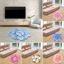 Thảm Hoa CATIYAHA, Thảm Trải Sàn Hoa Sen Hoa Mẫu Đơn 60x60cm, Bé Bò Mộc Lan Hình Đặc Biệt Thảm Trải Sàn Mục Vụ Phòng Khách Bàn Trà Đầu Giường