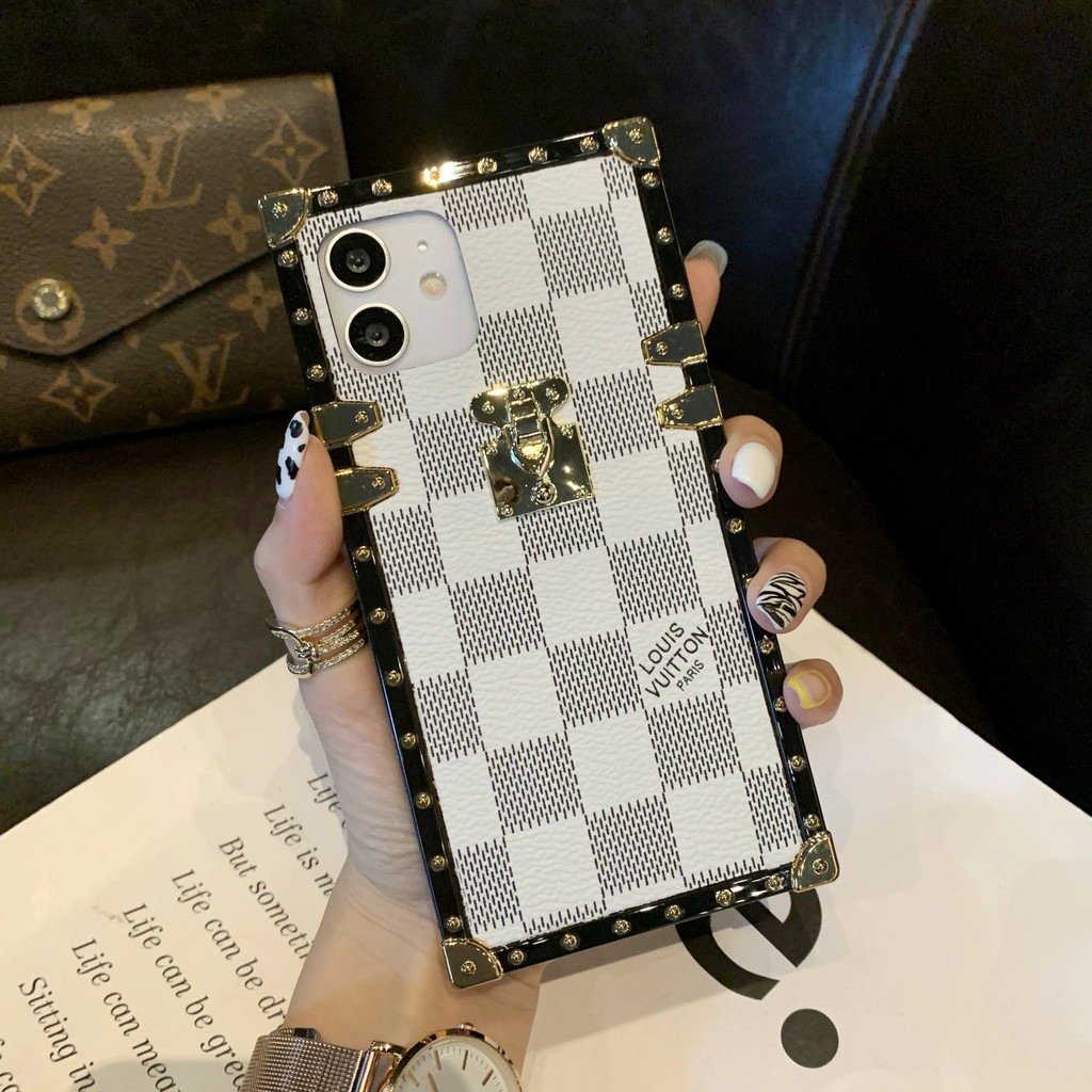 Dành Cho OPPO A80 A60 A40 A18 A38 A17 A17K A78 A15 A15S A16 A54 A55 A74 A94 A95 F19 PRO A3X A3PRO Ốp Điện Thoại Da PU Sang Trọng Thiết Kế Đơn Giản Mạ Điện Chống Sốc