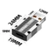 Fol USB 3 1 Gen2 sang Type C Bộ chuyển đổi sạc nhanh Bộ chuyển đổi nhôm bỏ túi để truyền tập tin 10GB nhanh trong 10 giây