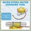 Máy bơm lưu lượng nước 10W Máy phát điện thủy điện Mini Lưu lượng tuabin Chuyển đổi thủy lực 5V