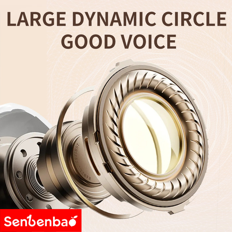Senbenbao SJ53 Tai nghe không dây Bluetooth chính hãngTWS có Mic Tai nghe thể thao Bluetooth 5.4