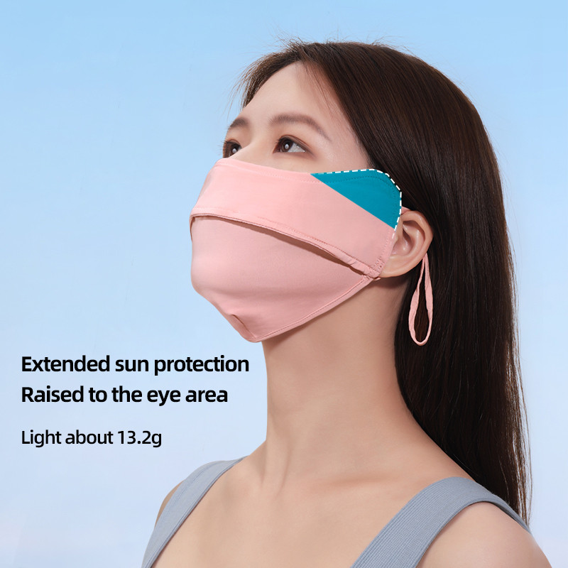 Ảnh Mặt nạ chống nắng nữ CAMEL CROWN Mặt nạ chống nắng 3D Stereo Mặt nạ che nắng thể thao đi xe đạp nhỏ 2