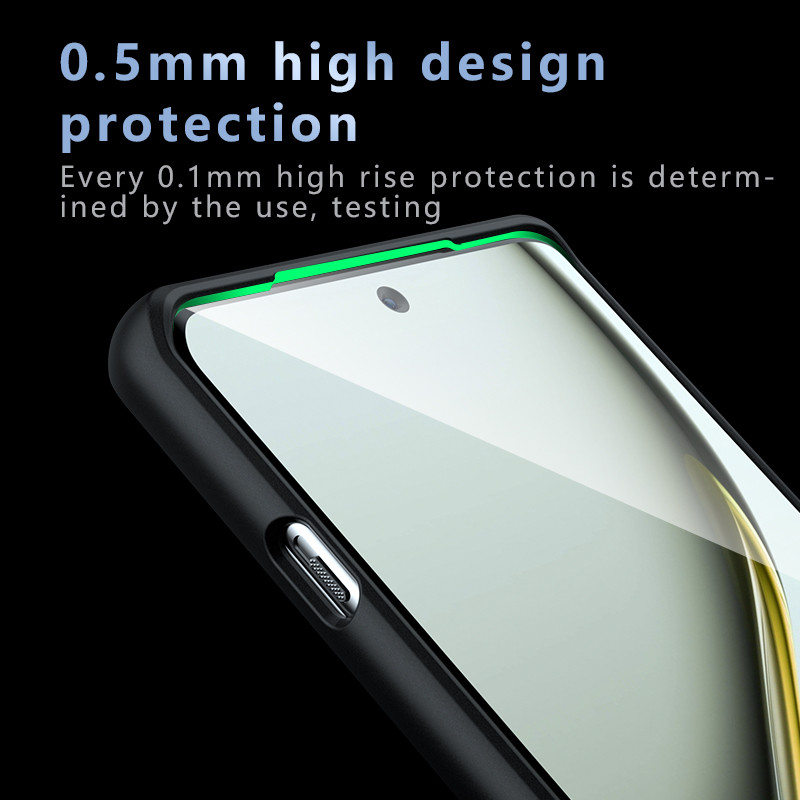 Dành Cho OnePlus 13 13 13R 12 12R 11R Nord 4 3 CE4 Lite Ace 2 3 5 Pro 2V 3V Vỏ Điện Thoại Chống Rơi Túi Khí PC Cứng + TPU Vỏ Lưng Da Thoải Mái