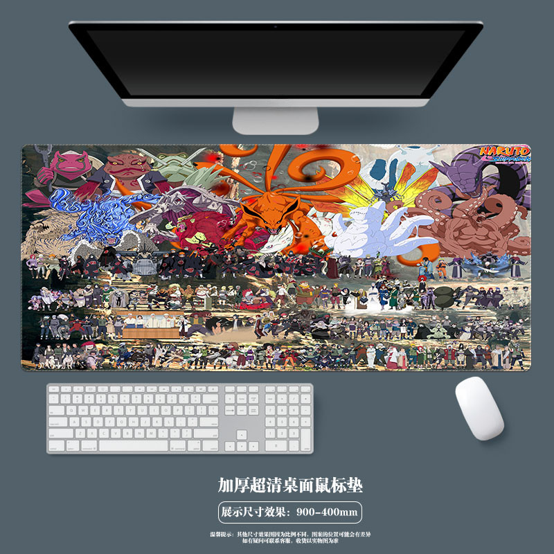 Naruto Anime Miếng Lót Chuột Lớn Naruto Uzumaki Hatake Kakashi Chơi Game Mousepad Sasuke Sas Hyuuga Hinata Akatsuki Bàn Phím Máy Tính Bàn Thảm
