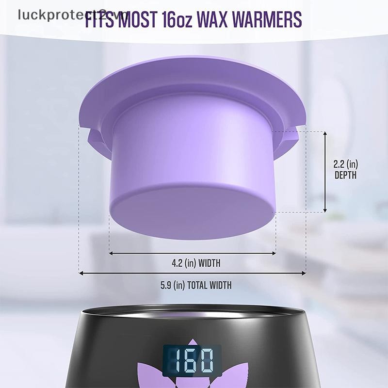 # luckpro # Wax Warmer Bát Silicon Chịu Nhiệt Tẩy Lông Sáp Thay Thế Bát Tẩy Lông Bát Tẩy Lông Có Thể Tái Sử Dụng Sáp Nồi Bát.