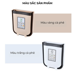 Thùng Rác Treo Tủ Bếp BUNA Treo Cạnh Tủ Bếp Size To, Thùng Rác Gấp Gọn Sạch Sẽ Tiện Lợi.
