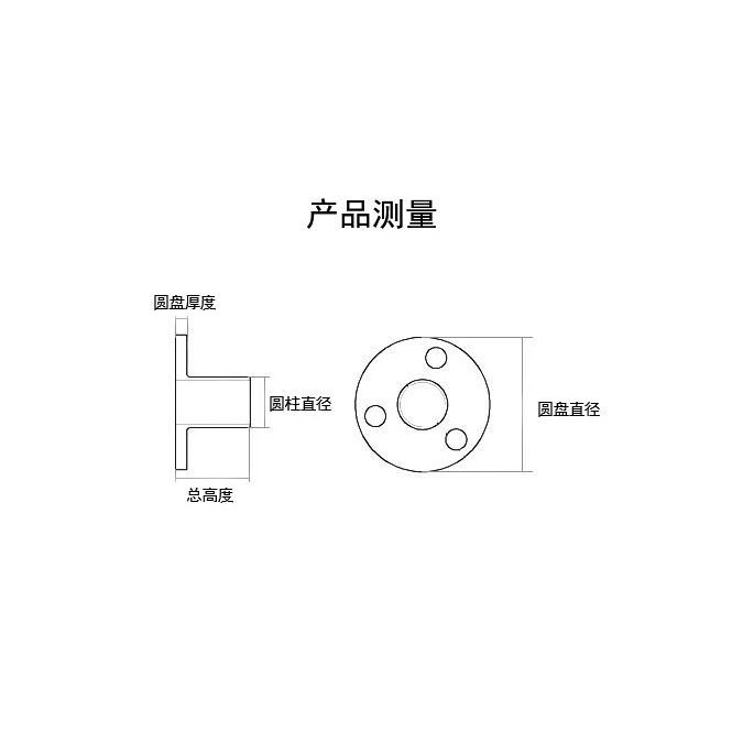 Dày Ba Lỗ Tấm Sắt Đai Ốc Mạ Điện Nội Thất Mạ Kẽm Mặt bích M6M8 Nẹp Sofa Khóa Liên Kết Đai Ốc Daquan WCWU