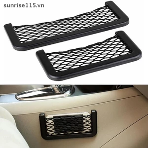 Srvn Car al Điện Thoại Lưới Bảo Quản Lưới Đàn Hồi Xe Mang Dây Túi Mạng Bỏ Túi Giá Đỡ Điện Thoại Di Động Vé.