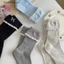 Thi Đơn Giản Phù Hợp Với Tất Cotton Nữ Tính Ren Nơ Ngọt Tất Thường Ngày Thoáng Khí Hút Mồ Hôi Giữa Ống Tất Phụ Kiện Thời Trang Quà Tặng VN