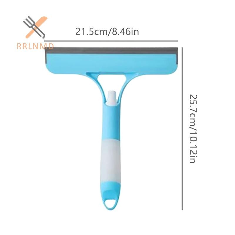Rrlnmd 3 Trong 1 Scrape Cửa Sổ Hai Mặt Kính Làm Sạch Có Thể Điều Chỉnh Bàn Chải Làm Sạch Cửa Sổ Bàn Chải Rửa Kính Ô Tô Bàn Chải Làm Sạch MỚI