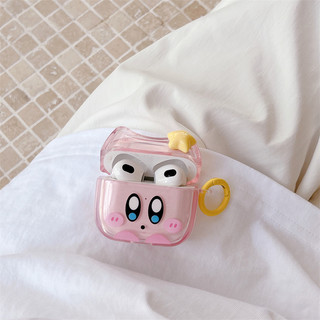 Kirby siêu sao cho Airpods4 AirPods 1 / 2 3 Pro Pro2 pro3 Bộ tai nghe Bluetooth không dây Vỏ bảo vệ tai nghe AirPods Pro i3 i4 pro3